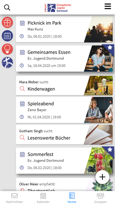 Ev. Jugend Dortmund Screenshot
