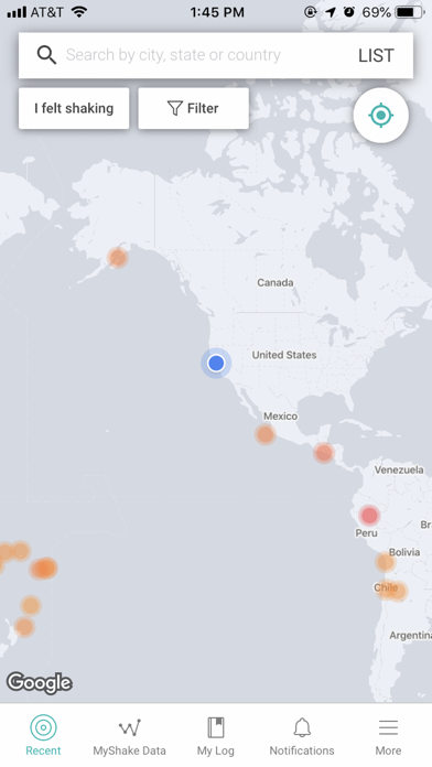 MyShake-UC Berkeley Seismology screenshot 1