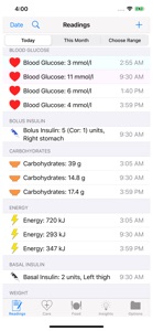 HealthGear - Diabetes screenshot #3 for iPhone