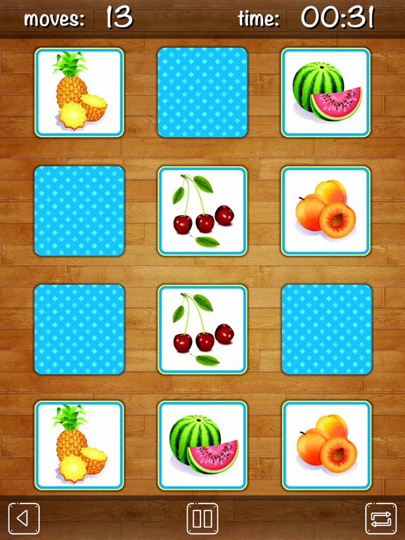 Screenshot #3 for Memory Match train brain game