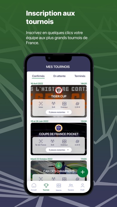 UFT - tournoi & match de foot Screenshot