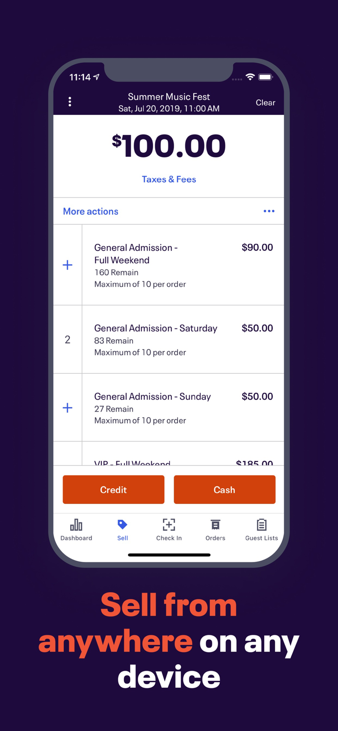 Eventbrite Organizer