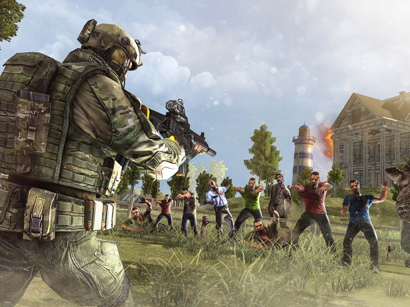 guerra de zumbis: jogo de tiro screenshot 8