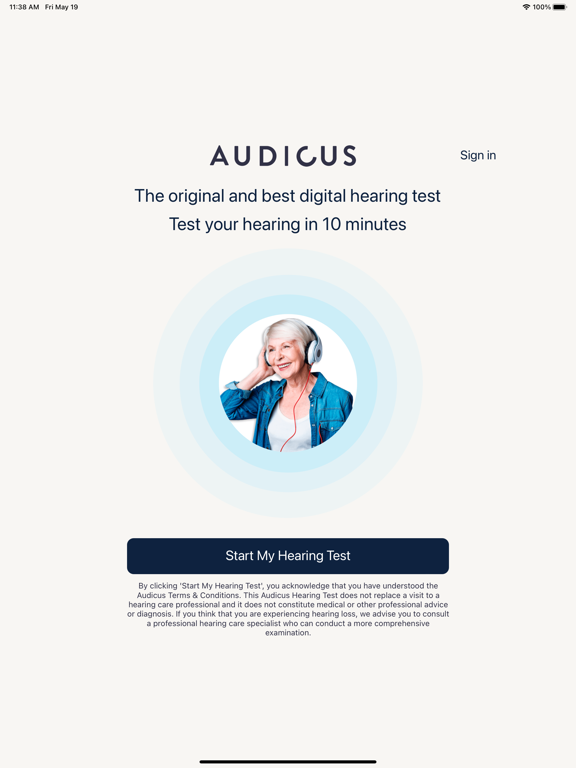 Hearing Test By Audicus screenshot 2