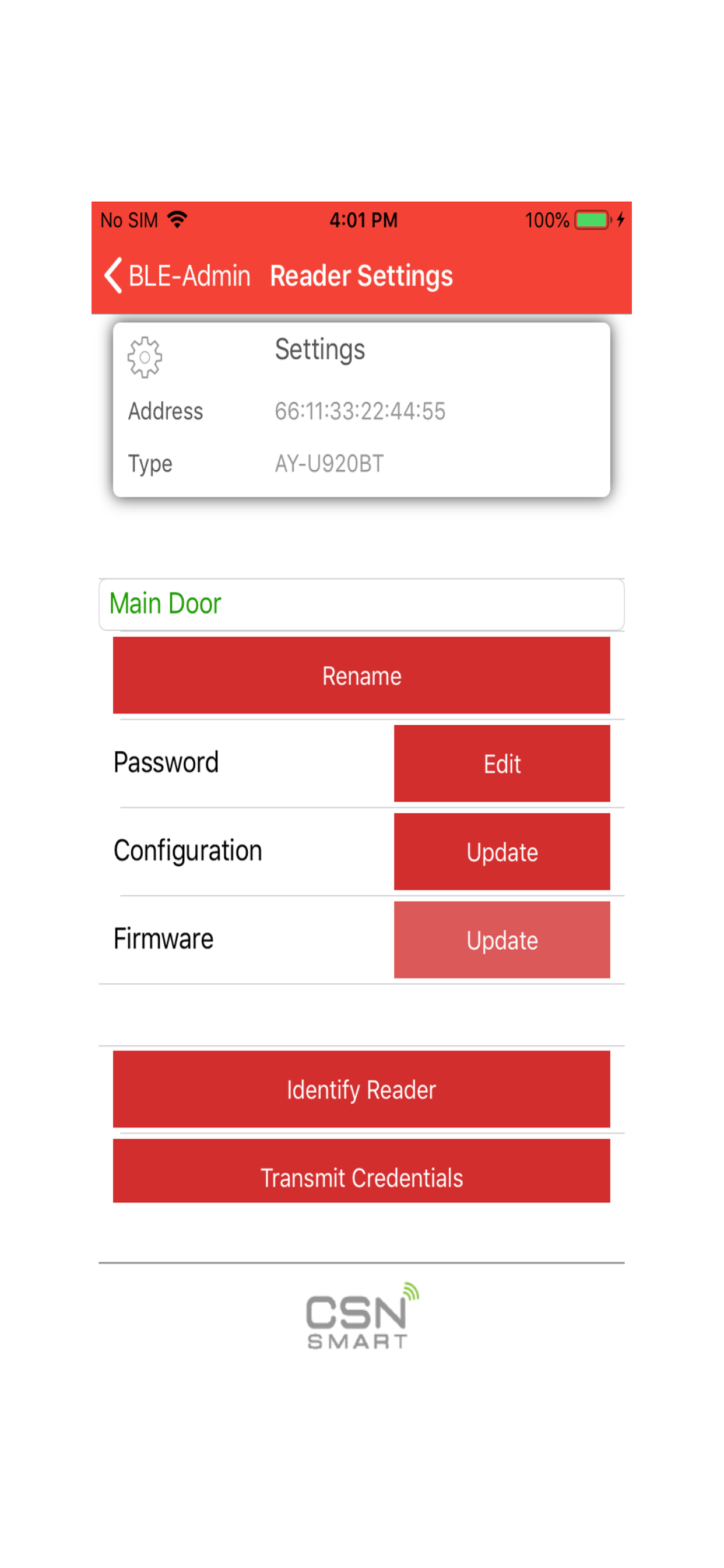 BLE ID Admin screenshot 4
