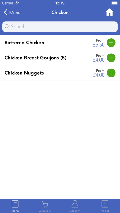 Frankies Fish & Chips Pizzeria Screenshot