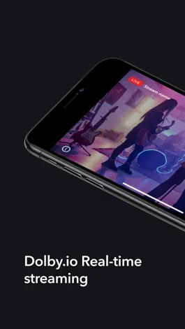 Game screenshot Dolby.io Stream Monitor apk