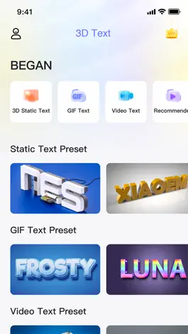 Game screenshot 3D Text-Art Word Fonts Maker mod apk