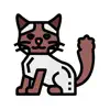 Ragdoll Cat Stickers delete, cancel