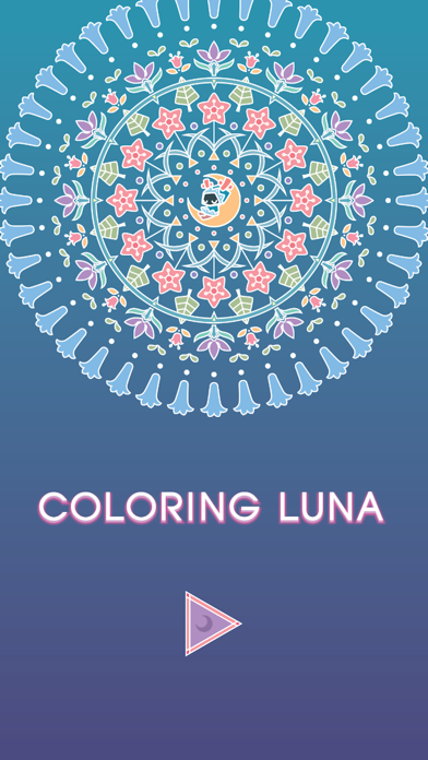 Screenshot #1 pour Coloring Luna - Coloring Book