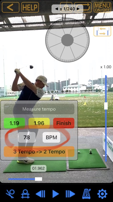 Golf Swing Check - Slow Movie Screenshot