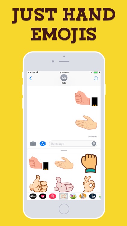 Just Hand Emojis screenshot-3
