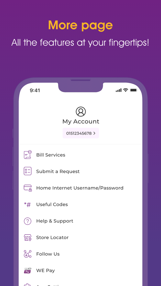 #7. My WE (iOS) By: Telecom Egypt