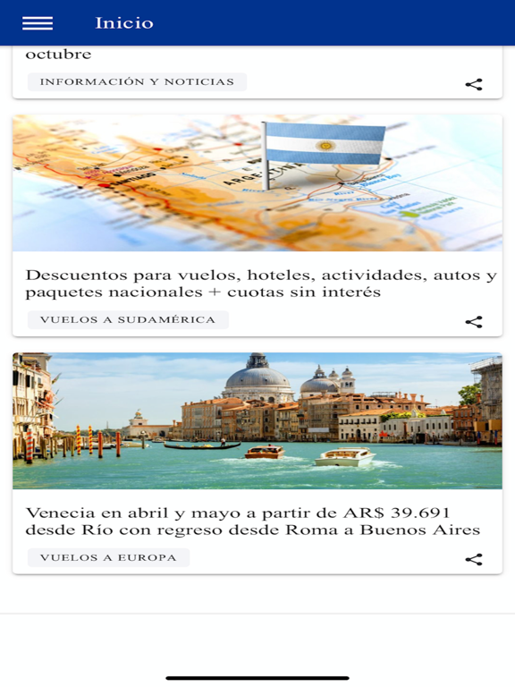 Screenshot #6 pour Promos Aéreas AR