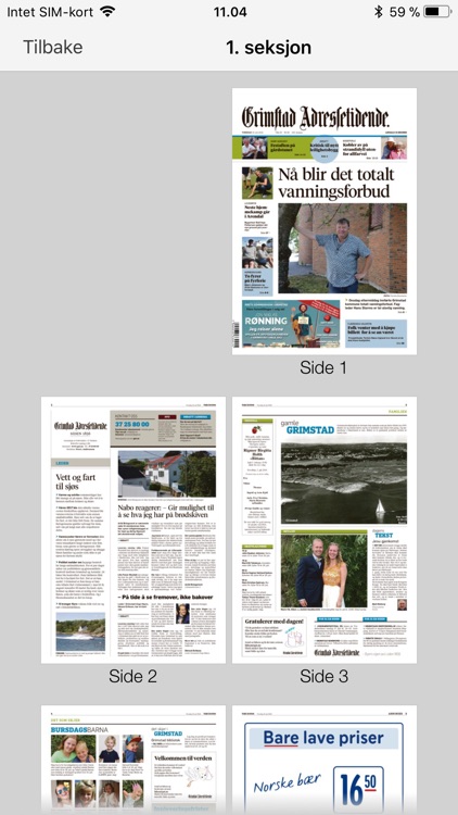 Grimstad Adressetidende eAvis screenshot-4
