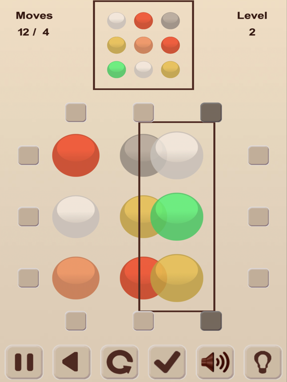 Puzzle Rows and Columns iPad screenshot