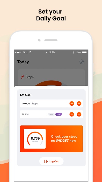 My Steps Tracker with Widget screenshot-3