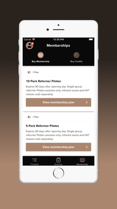 Reform Infrared Pilates Screenshot