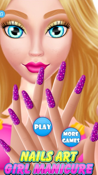 Nails Art Girl Manicure screenshot 1