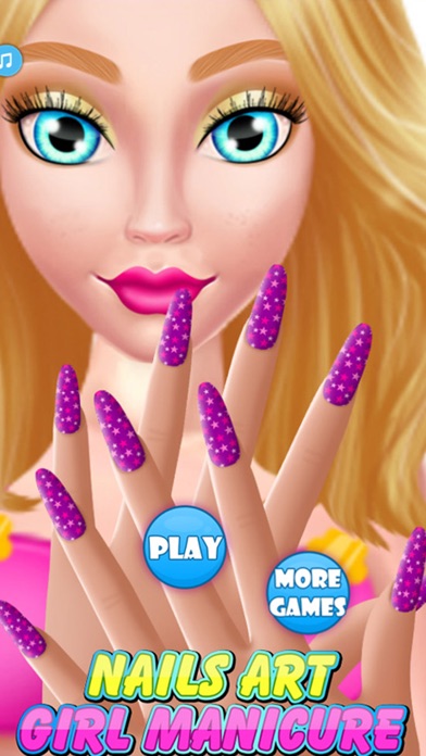 Nails Art Girl Manicure Screenshot