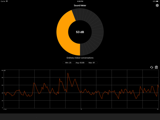 Screenshot #4 pour Sonomètre - Sound Meter