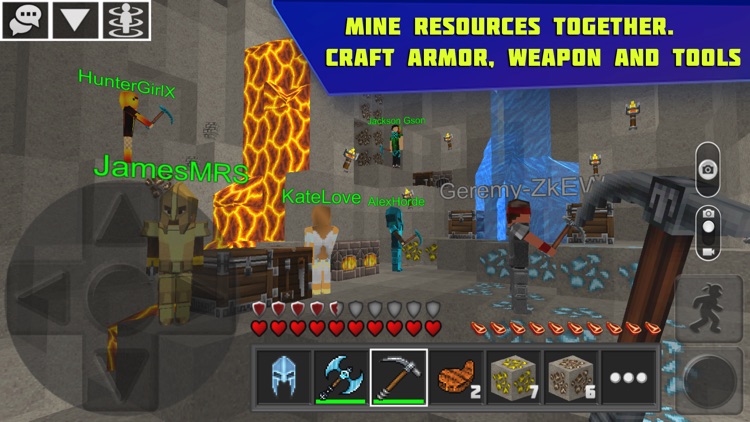 Planet of Cubes Craft and Mine screenshot-2