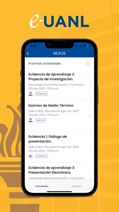 e-UANL Campus Digital Screenshot