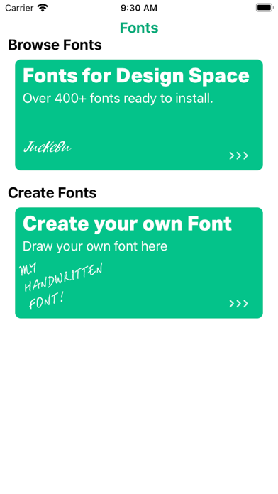 Fonts for Cricut Designs screenshot n.1