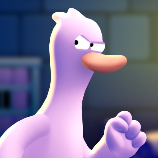 Punch Kick Duck Icon