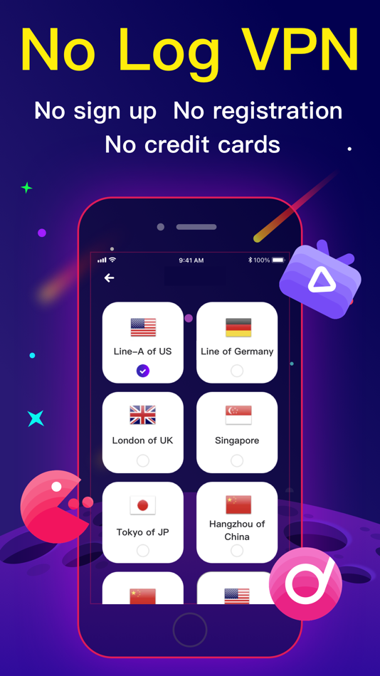 #3. PlanBooster-VPN No Log (iOS) 由: Hangzhou Duokuai Technology Co., Ltd.