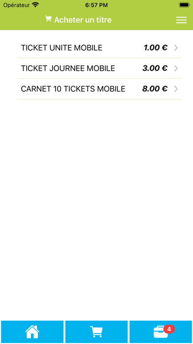 Screenshot #2 pour M-ticket TBK