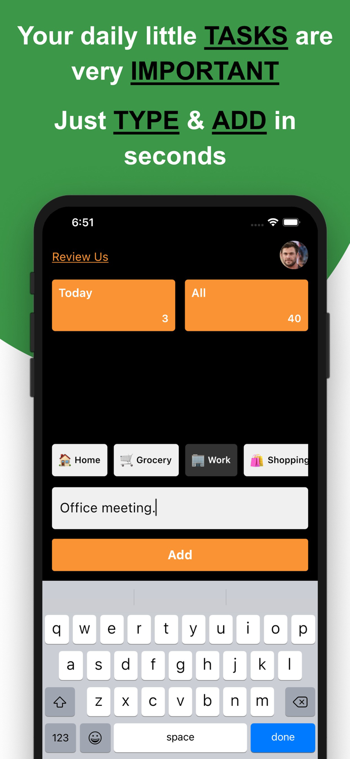 Noti - notes in notifications