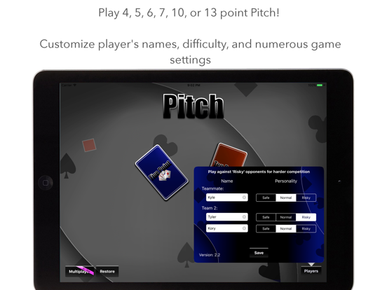 Pitch Cards Screenshots