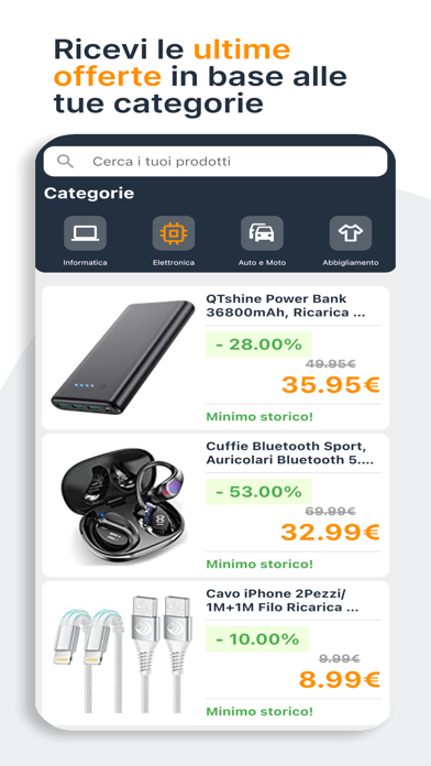 Offertiamo Screenshot