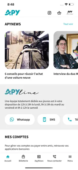 Game screenshot APY by CA Nord Est apk