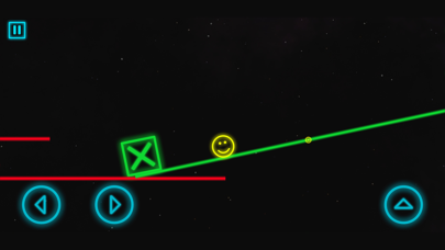 Neon Yellow Ball Screenshot