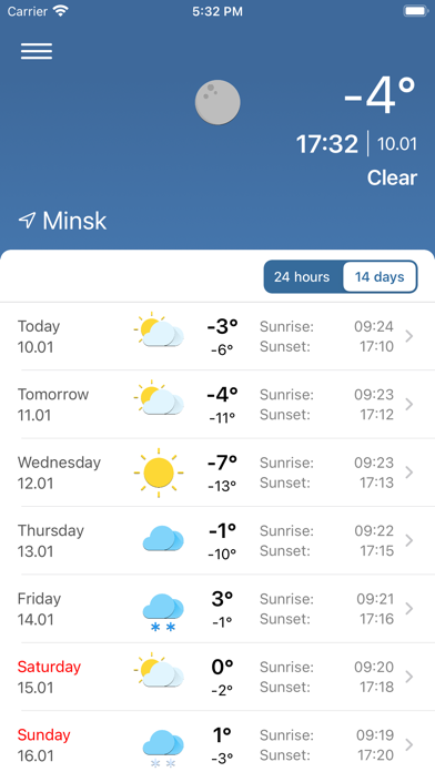 MeteoScope Screenshot