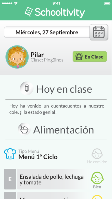 Schooltivity Familias Screenshot