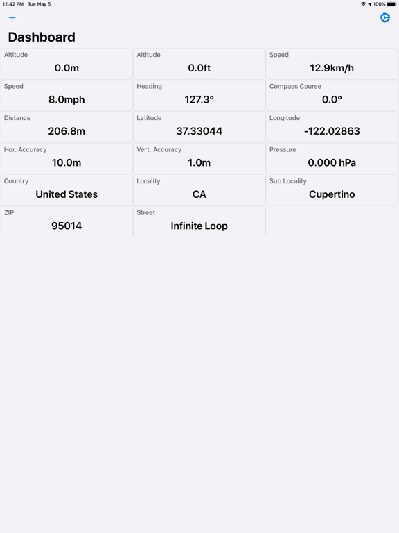 Screenshot #4 pour SkyPilot GPS Dashboard