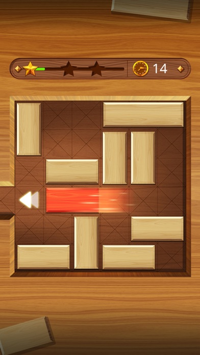 EXIT : unblock red wood block Screenshot