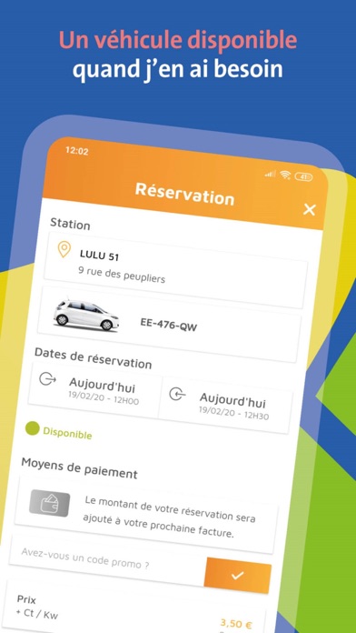 Lulu Autopartage Screenshot