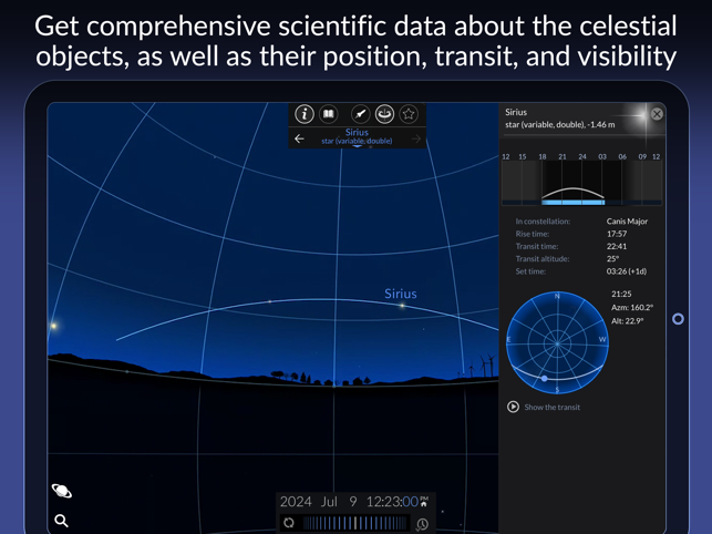 ‎Schermata di Redshift Sky Pro