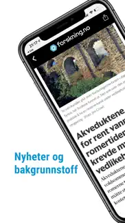 forskning.no iphone screenshot 2