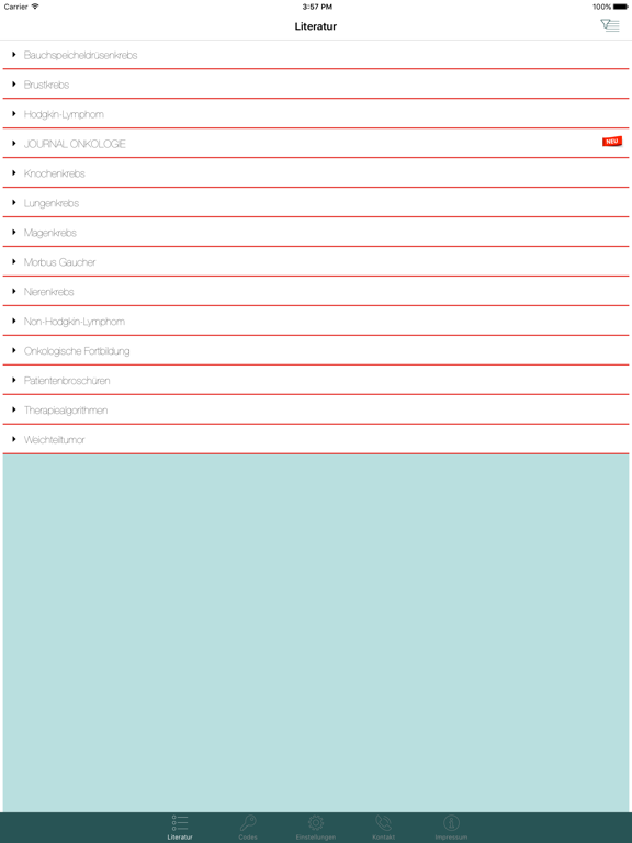 Screenshot #5 pour ONKO-GATE–Portfolio Onkologie