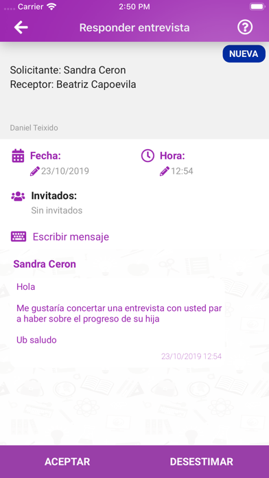 GlobalEduca Familias Screenshot