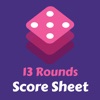 13 Rounds Score Sheet icon