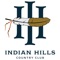 The Indian Hills Country Club app is able to be downloaded and accessed by current members of the club