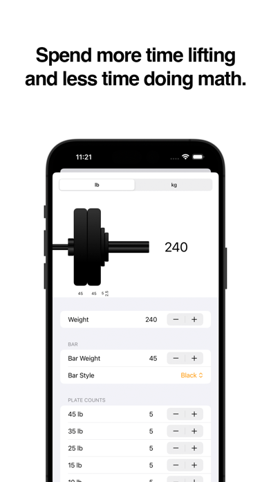 The Gym App­ - Workout Tracker Screenshot