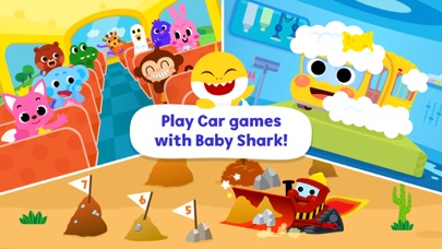 Baby Shark Car Town Screenshot