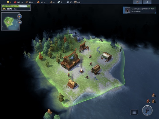 Northgard iPad app afbeelding 2